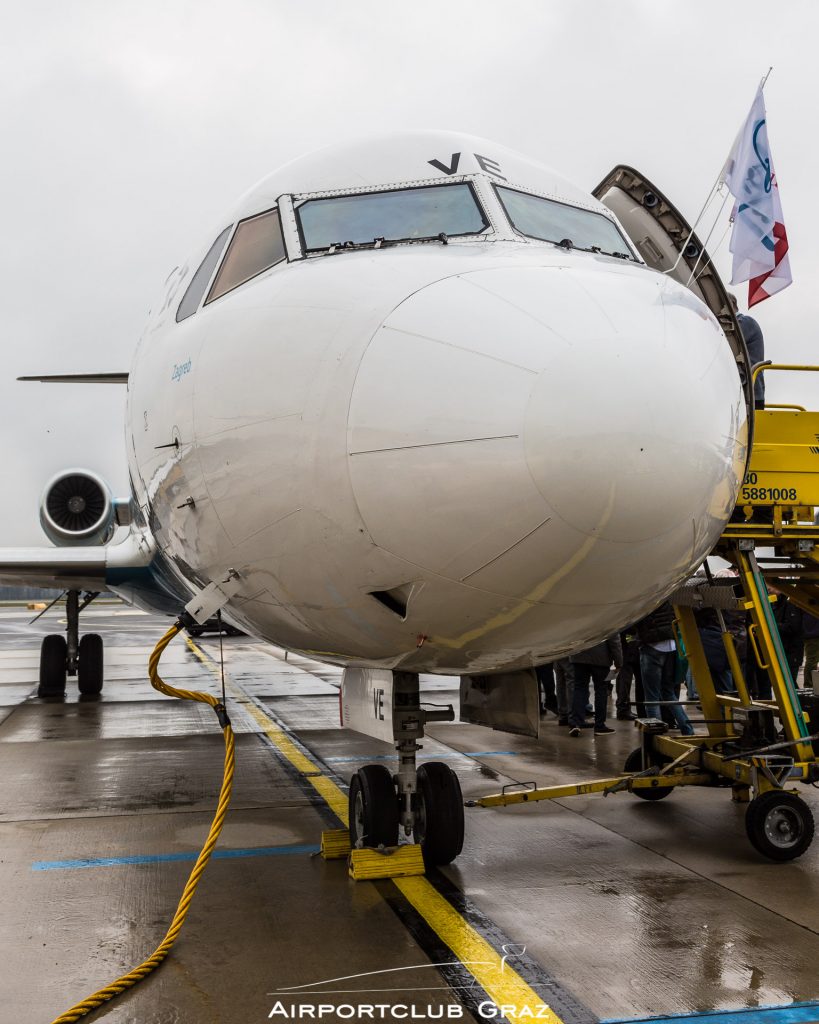 Austrian Airlines Fokker 100 Abschiedsflug