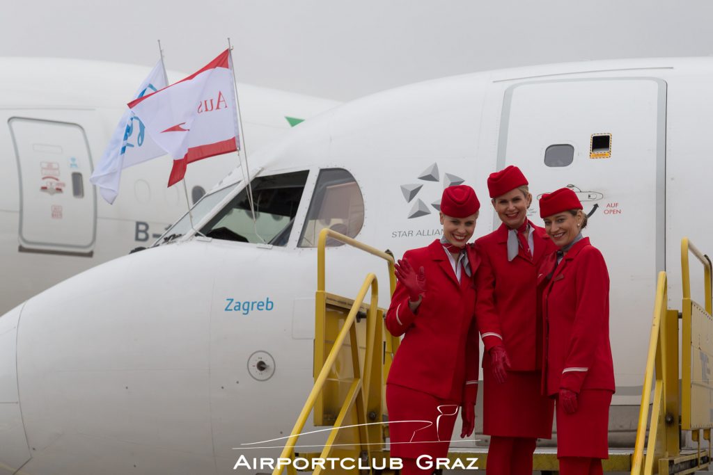 Austrian Airlines Fokker 100 Abschiedsflug