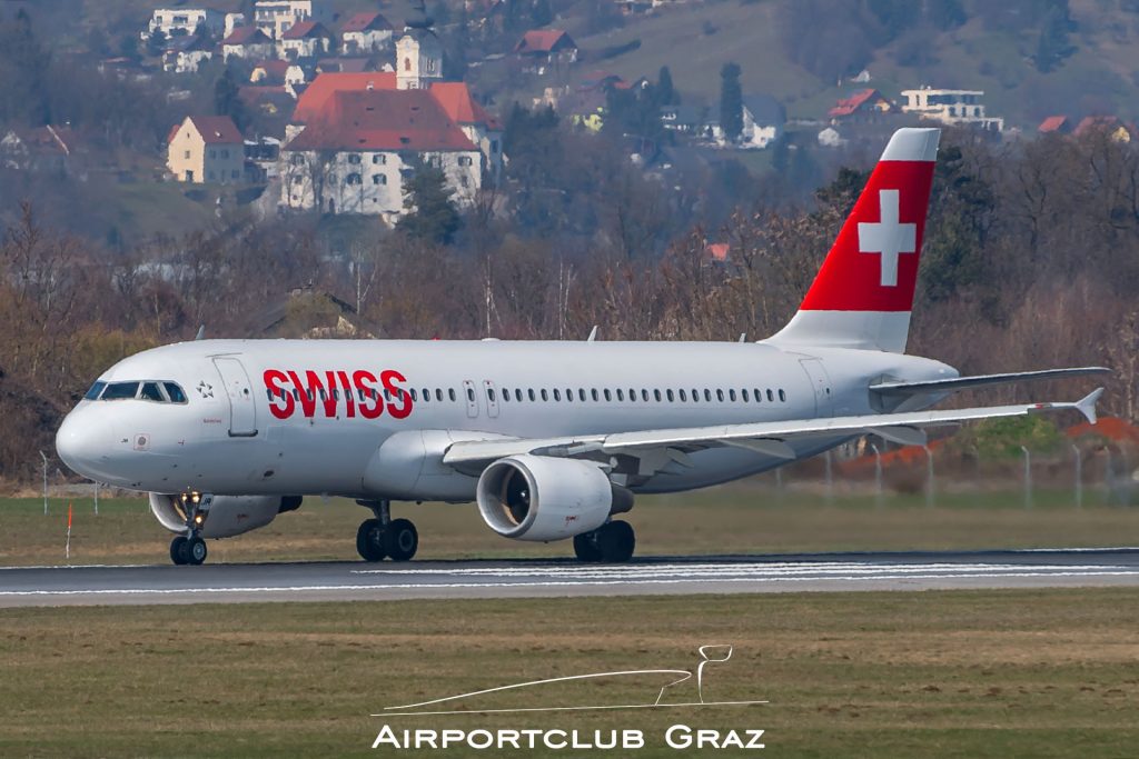 Swiss Airbus 320-214 HB-IJR