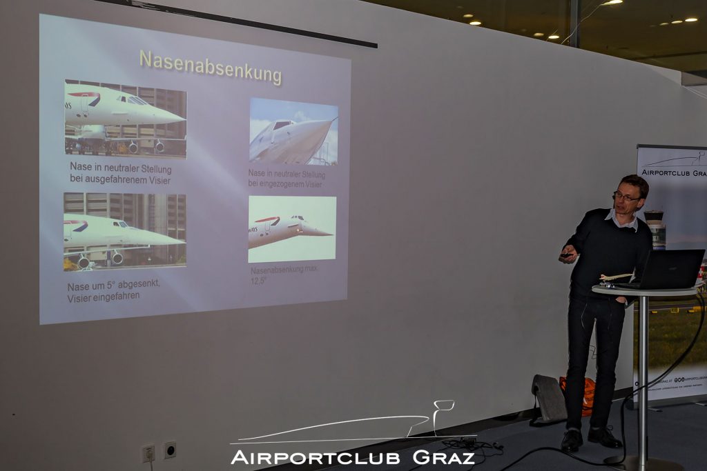 Airportclub Graz Clubabend Concorde Präsentation