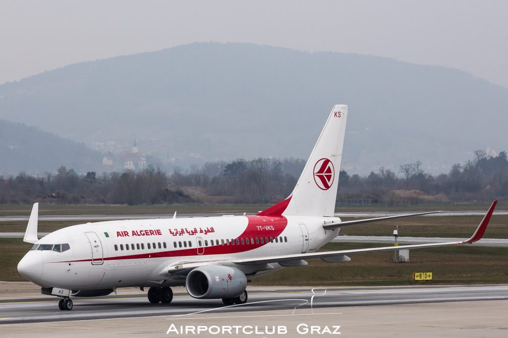 Air Algerie Boeing 737-7D6C 7T-VKS