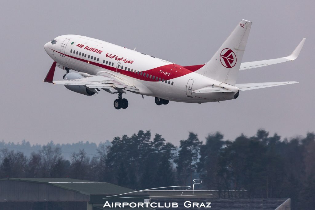 Air Algerie Boeing 737-7D6C 7T-VKS