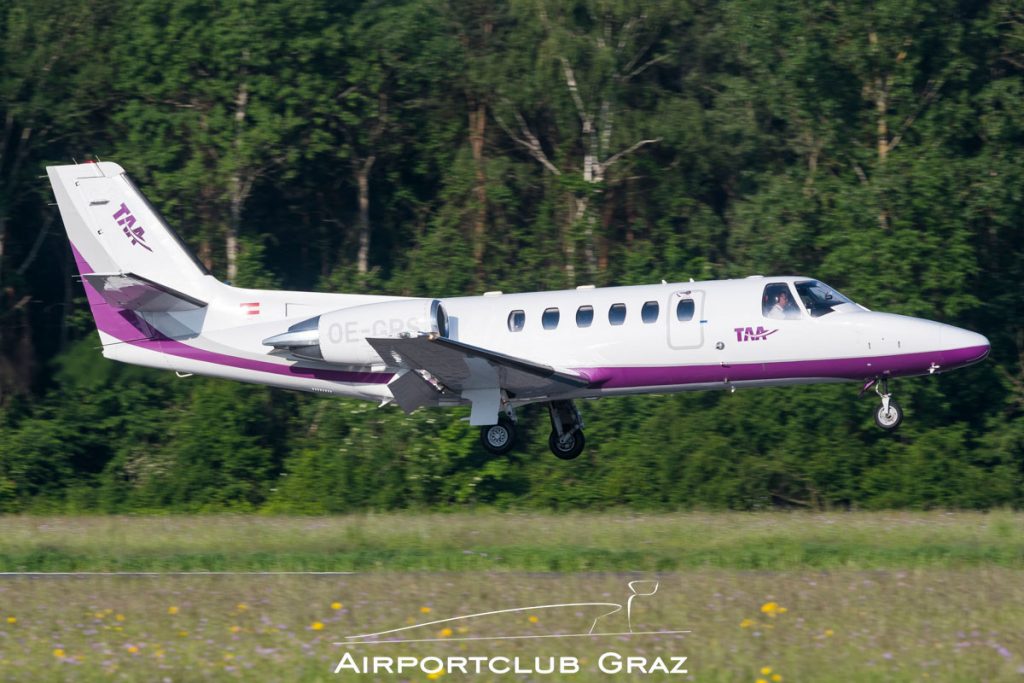 Tyrol Air Ambulance Cessna 550B Citation Bravo OE-GPS