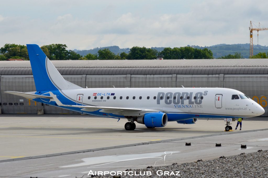 People´s Viennaline Embraer 175 OE-LTK
