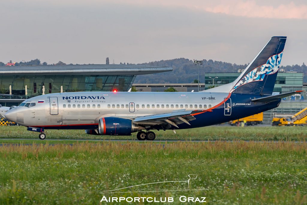 Nordavia Boeing 737-5Y0 VP-BRK