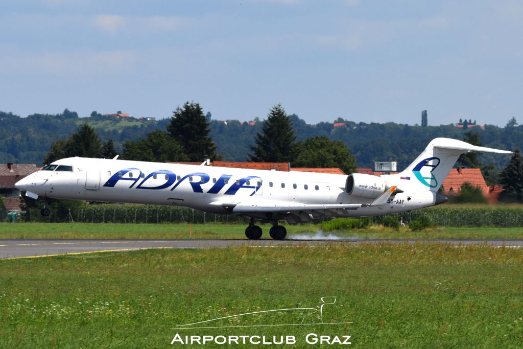 Adria Airways CRJ-701ER S5-AAY