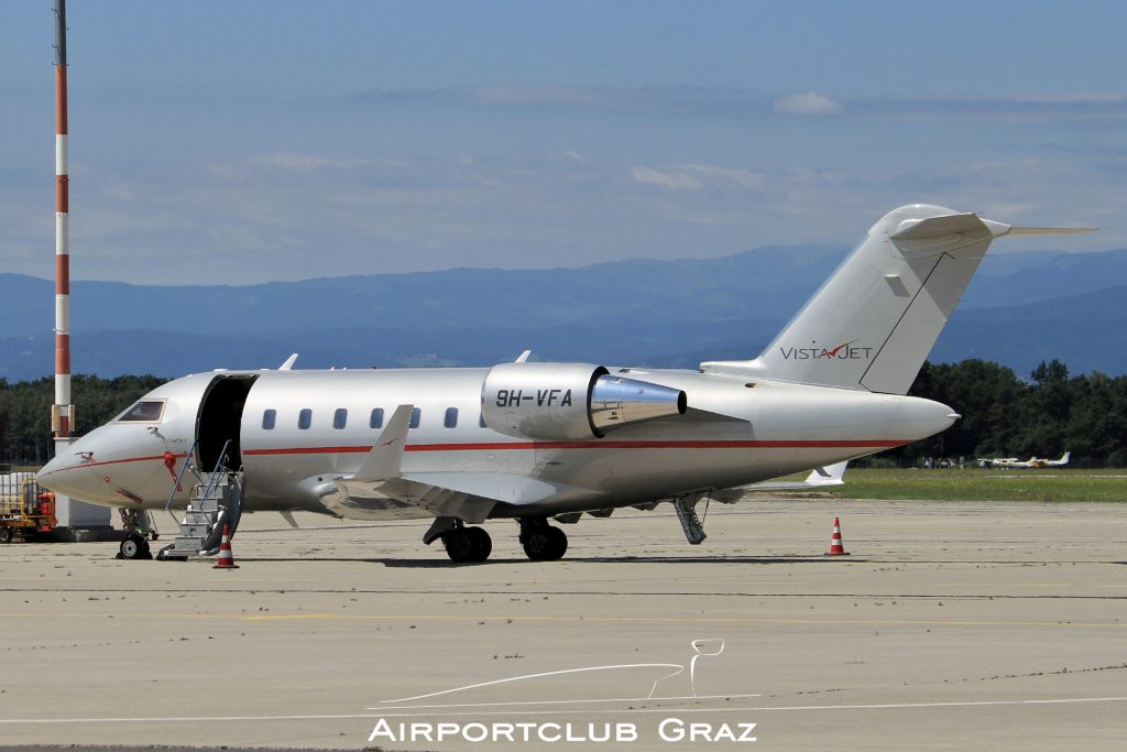 VistaAir Bombardier CL-600-2B16 Challenger 605 9H-VFA