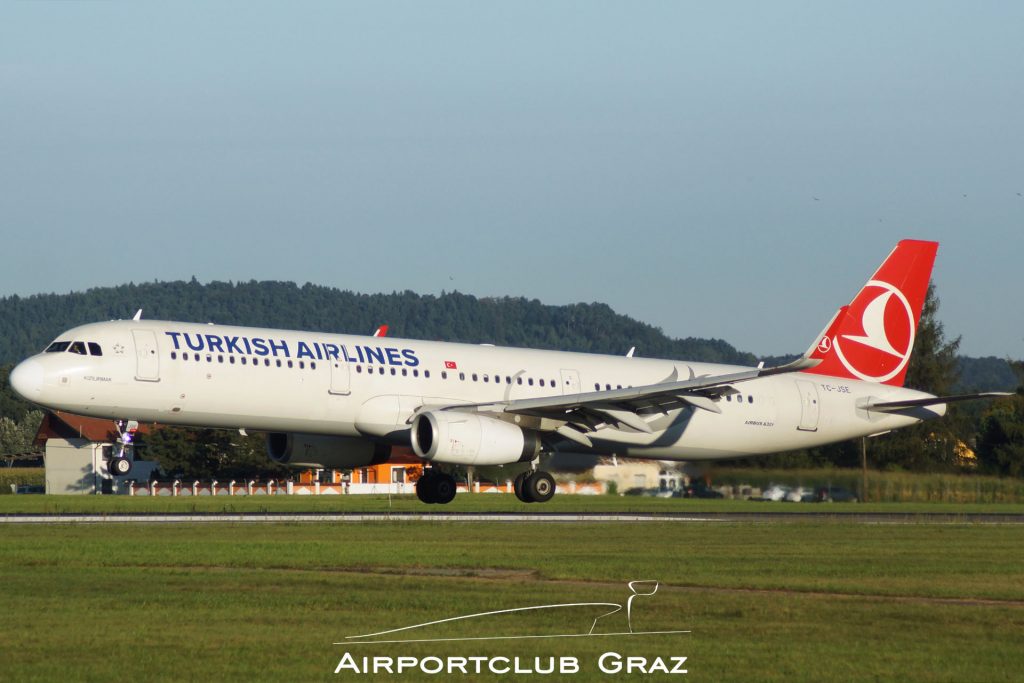 Turkish Airlines Airbus 321-231 TC-JSE