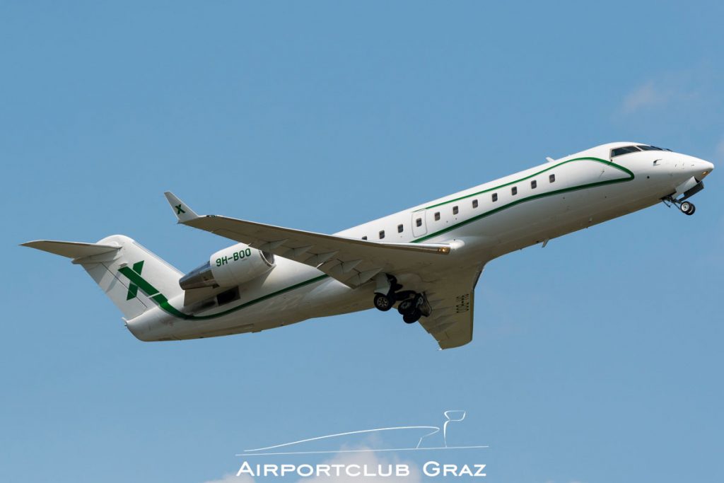 Air X Charter Bombardier CL-600-2B19 Challenger 850 9H-BOO