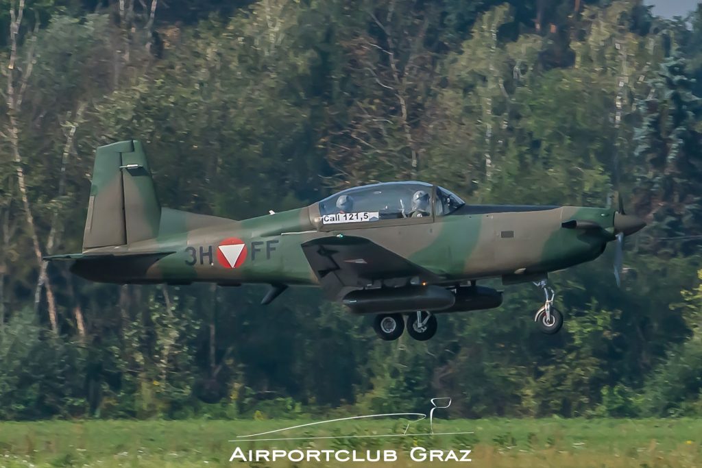 Bundesheer Pilatus PC-7 3H-FF