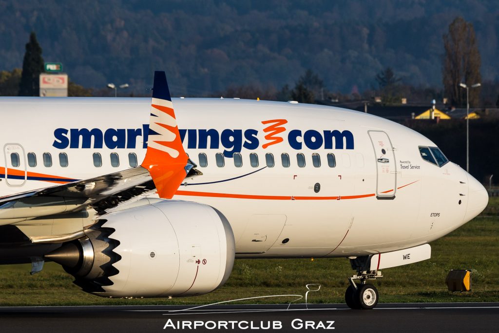 SmartWings Boeing 737-8 MAX OK-SWE
