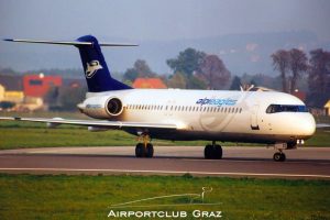 Alpi Eagles Fokker 100 I-ALPZ