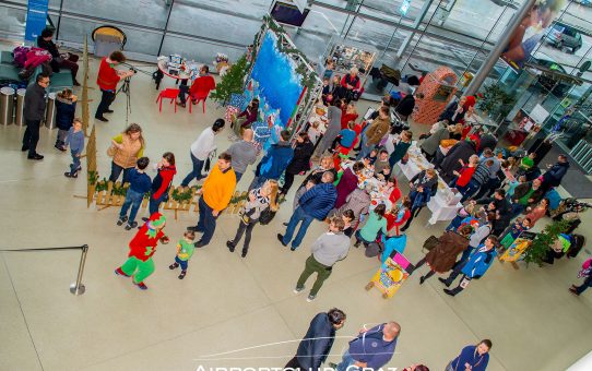 Flughafen Graz: Wenn das Christkind wirklich kommt