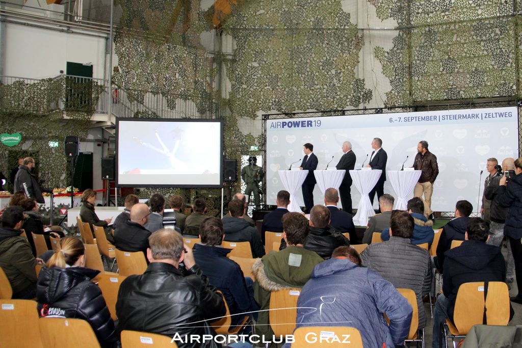 Pressekonferenz AIRPOWER19