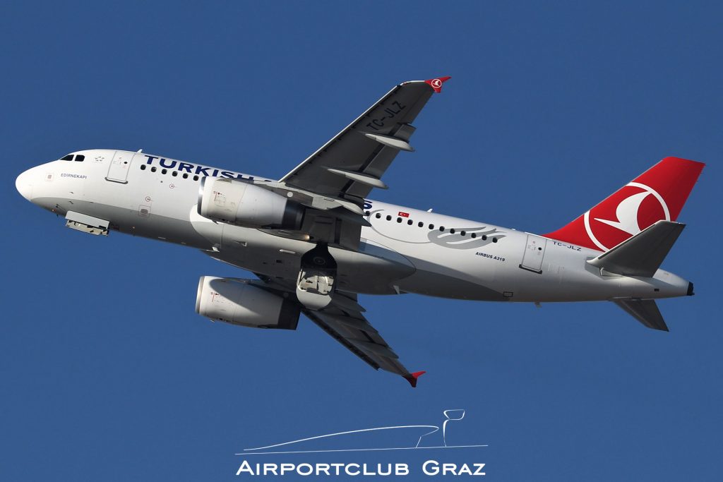 Turkish Airlines Airbus 319-132 TC-JLZ