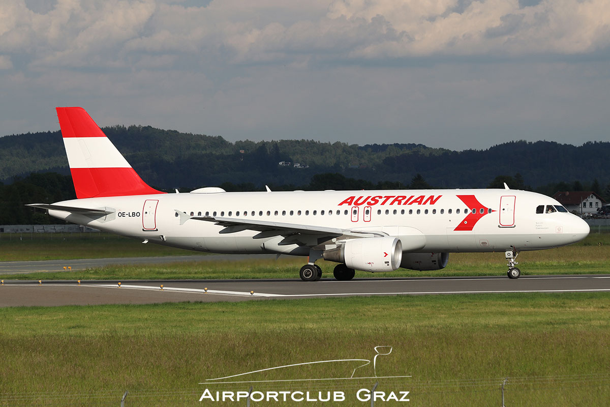 Austrian Airlines Airbus A320-214 OE-LBO