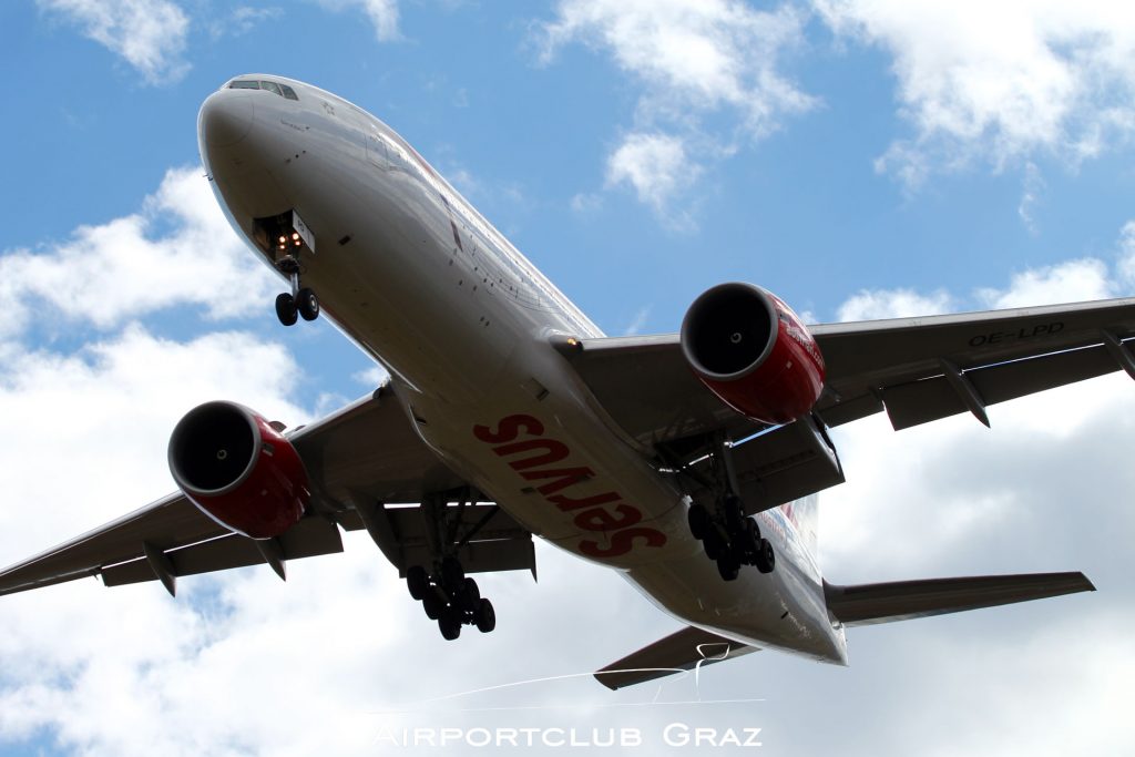 Austrian Airlines Boeing 777-2Z9ER OE-LPD