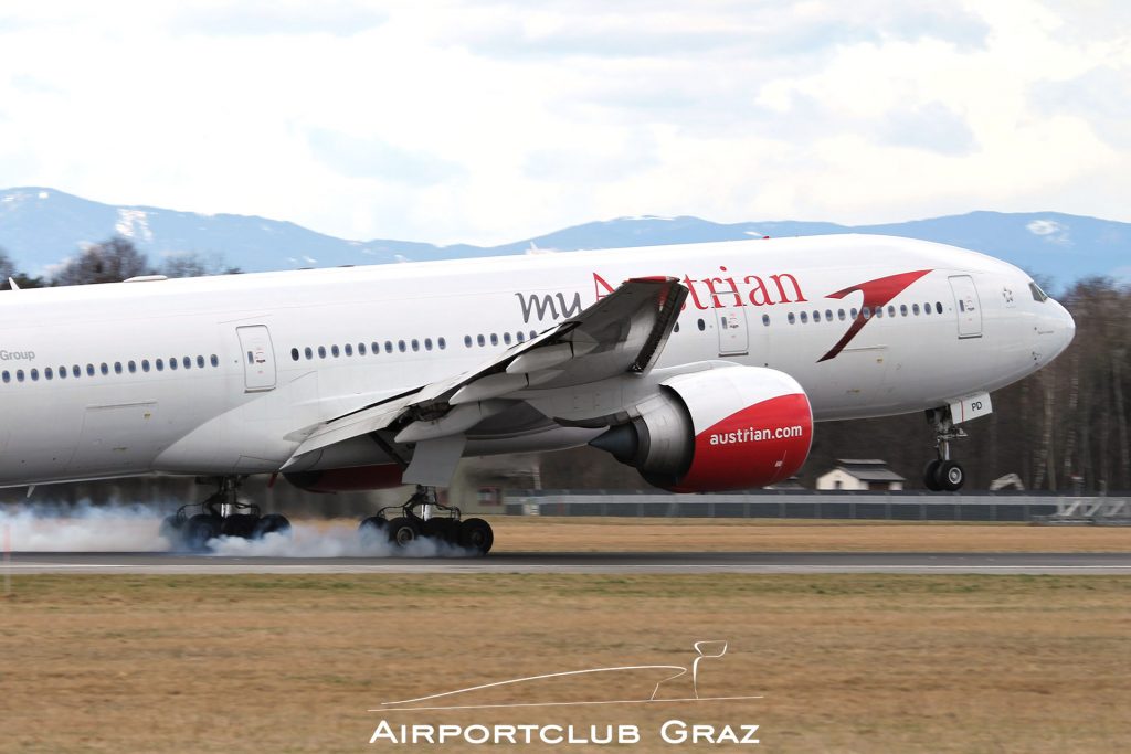 Austrian Airlines Boeing 777-2Z9ER OE-LPD