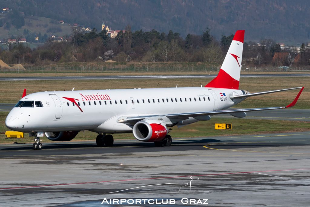 Austrian Airlines Embraer 195 OE-LWI