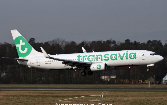 Transavia erneut für Flugtraining in Graz