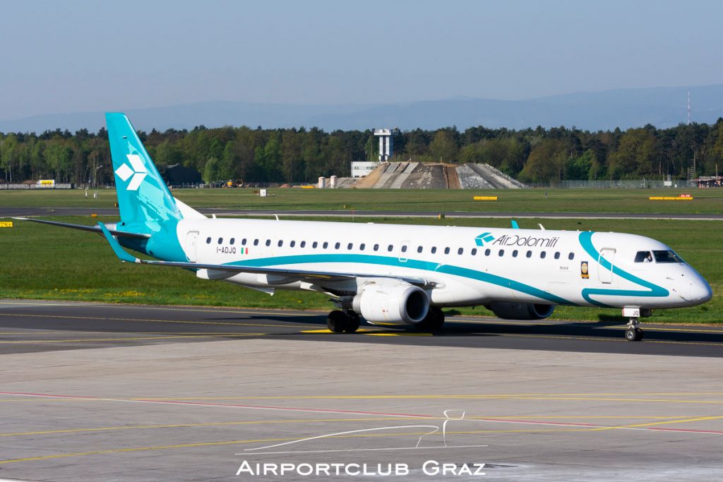 Air Dolomiti Embraer 195 I-ADJQ