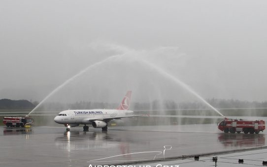 Erstflug vom neuen Istanbul Airport nach Graz