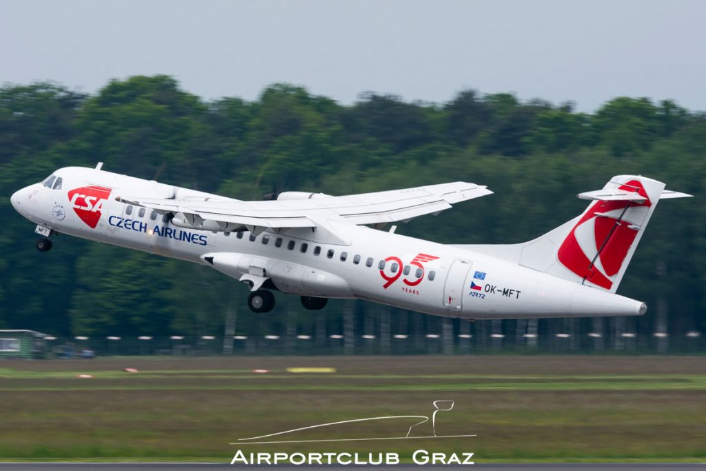 CSA Czech Airlines ATR 72-212A OK-MFT