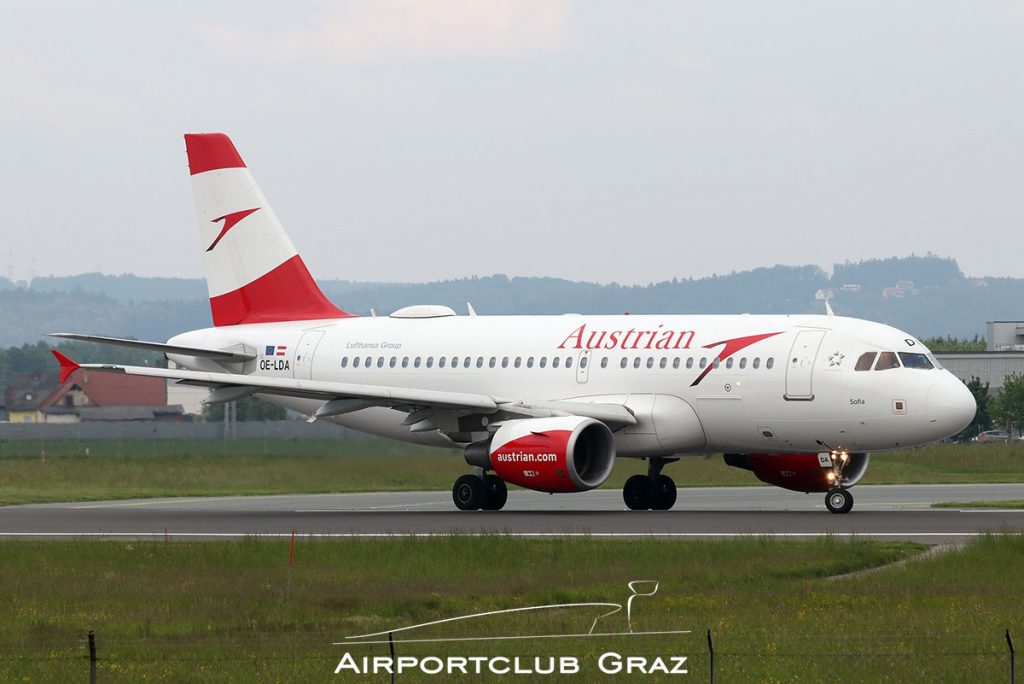 Austrian Airlines Airbus A319-112 OE-LDA