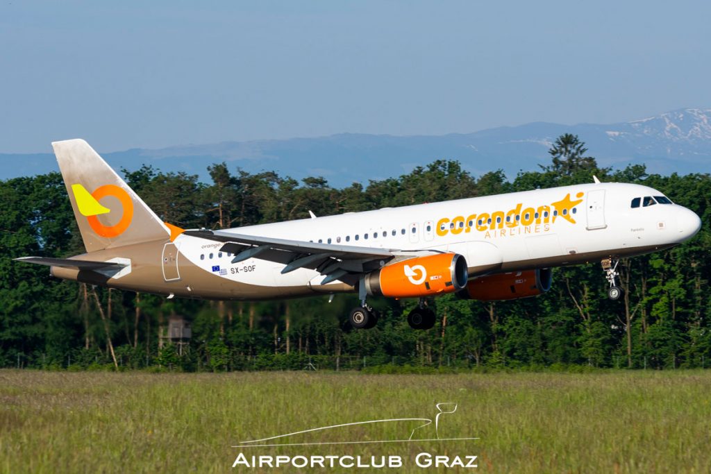 Orange2fly Airbus A320-232 SX-SOF