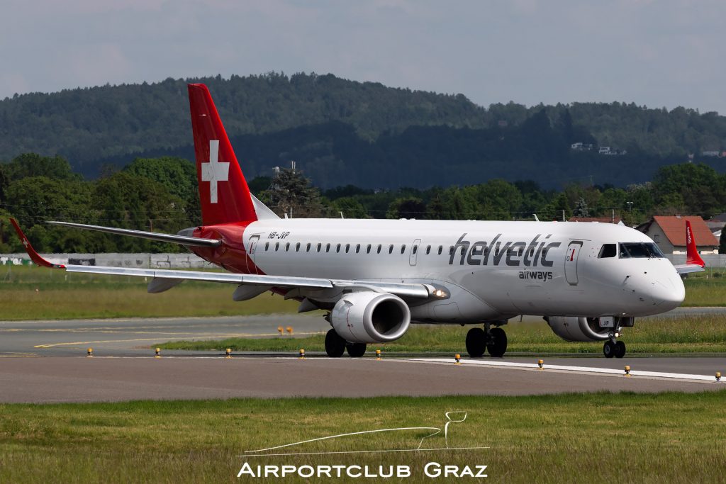 Helvetic Airways Embraer 190 HB-JVP