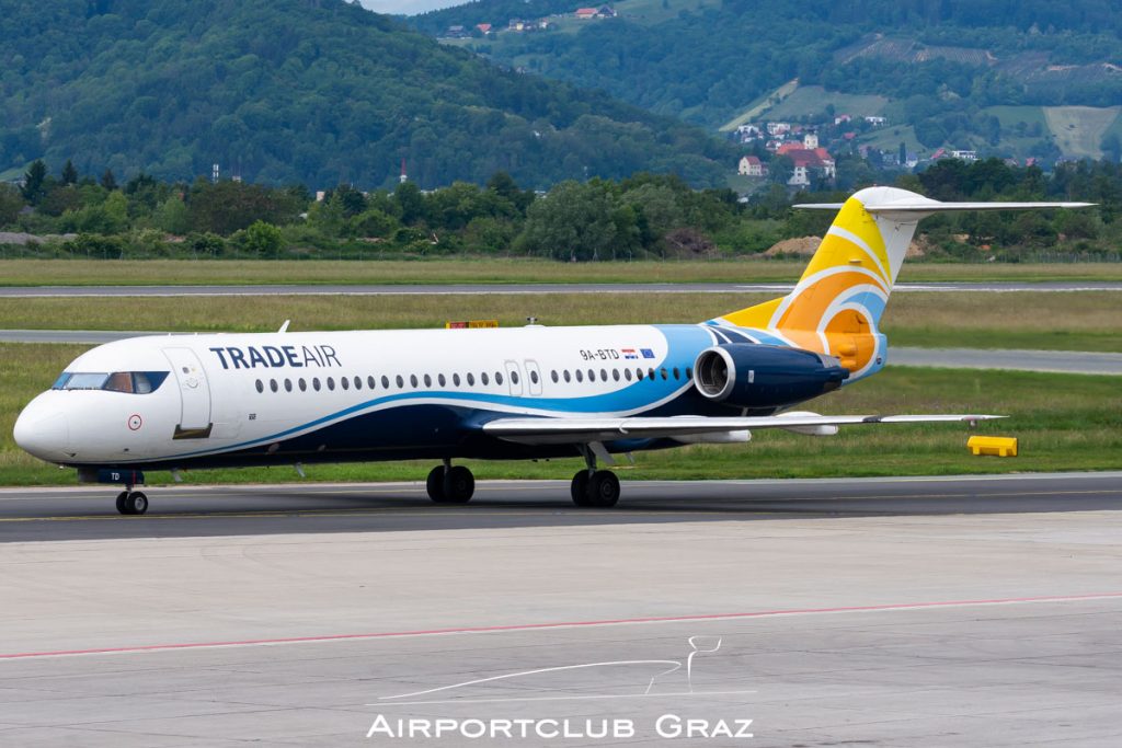 Trade Air Fokker 100 9A-BTD