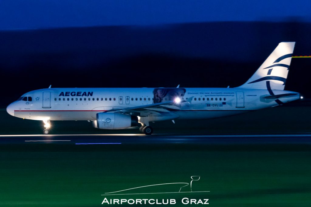 Aegean Airlines Airbus A320-232 SX-DVU