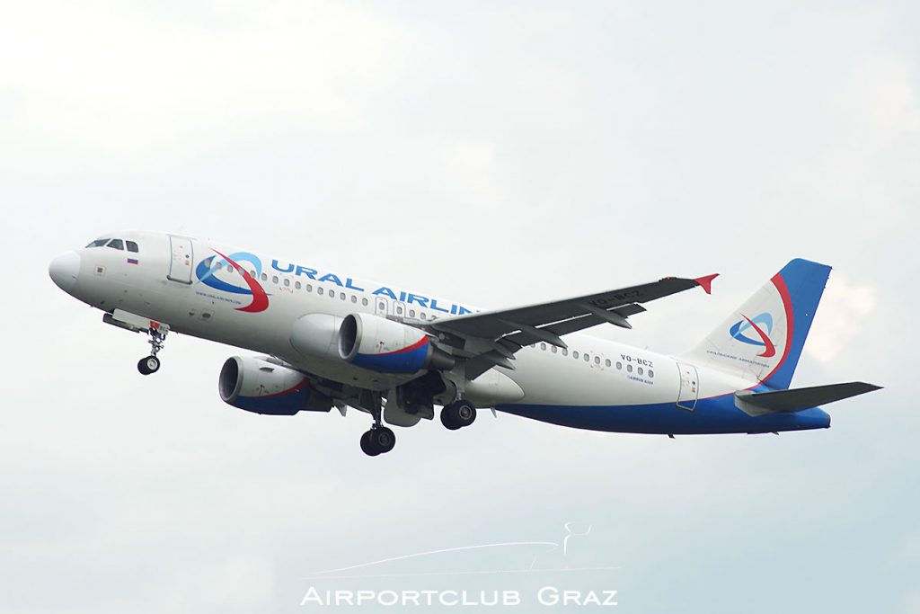 Ural Airlines Airbus A320-214 VQ-BCZ