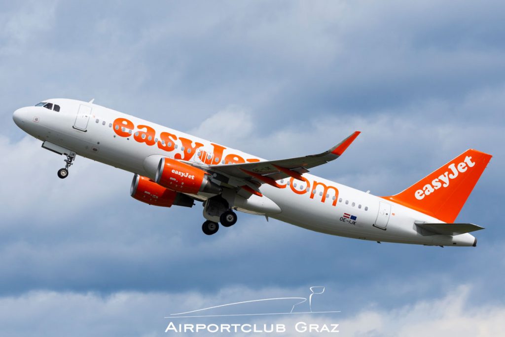 easyJet Airbus A320-214 OE-IJK