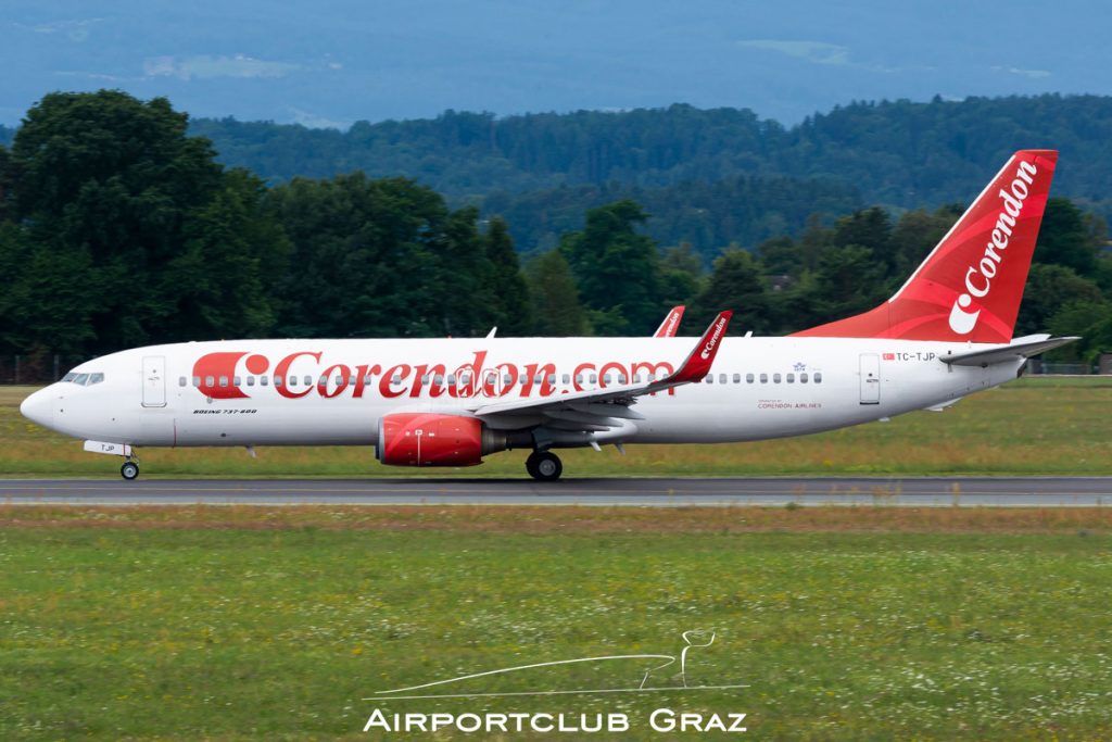 Corendon Airlines Boeing 737-8BK TC-TJP