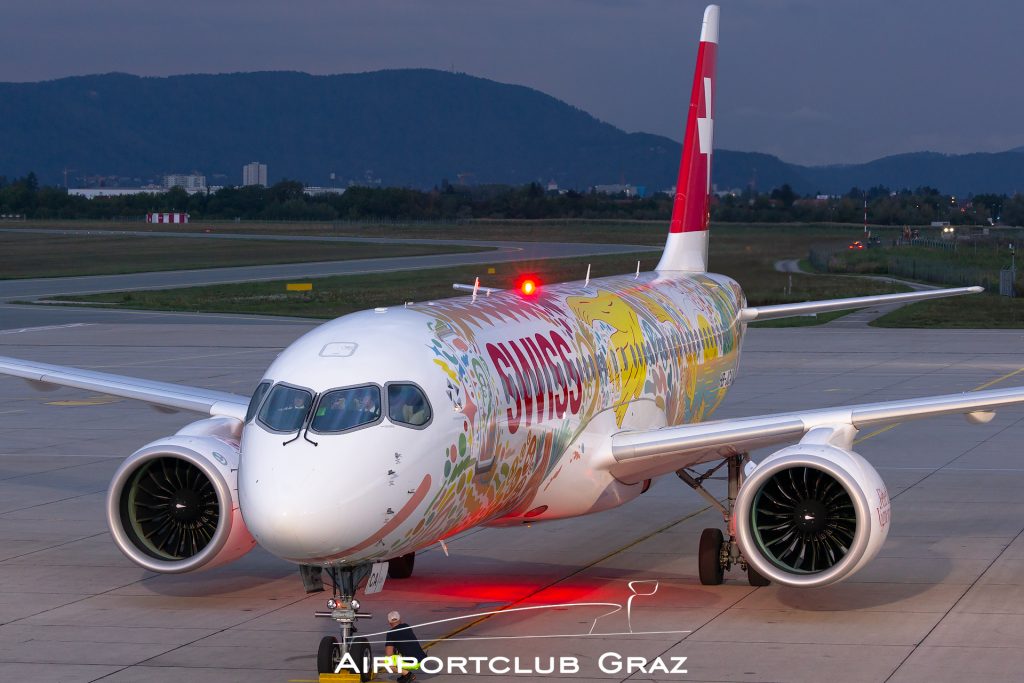 Swiss Airbus A220-300 HB-JCA