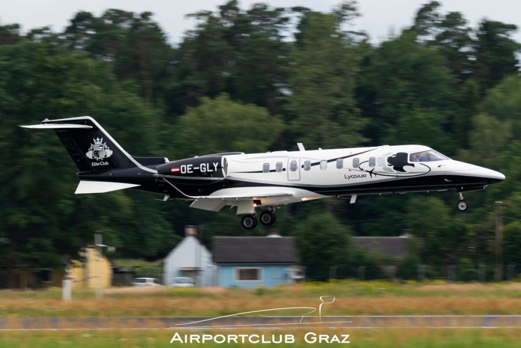 Lycoair Learjet 75 OE-GLY