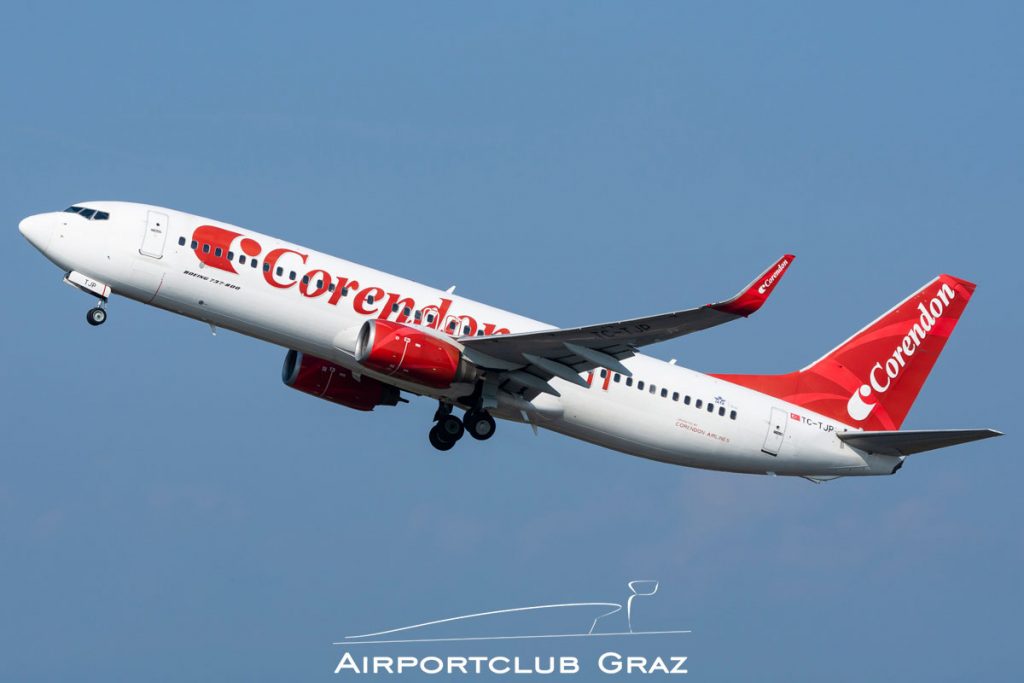 Corendon Airlines Boeing 737-86J TC-TJG