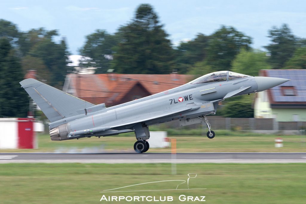 Bundesheer Eurofighter Typhoon EF2000 7L-WE