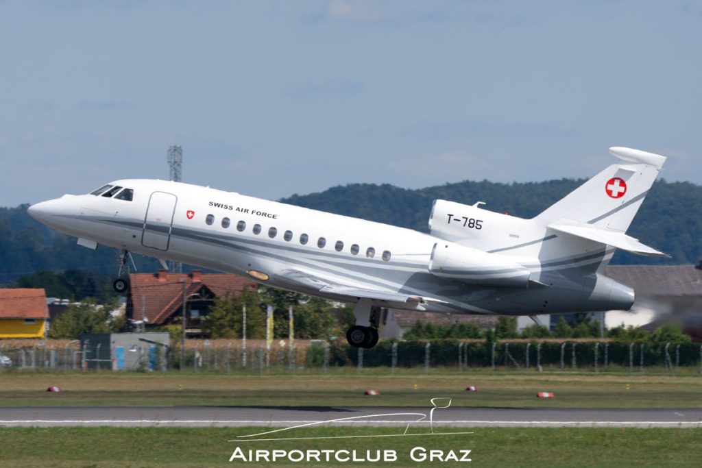 Swiss Air Force Dassault Falcon 900EX T-785