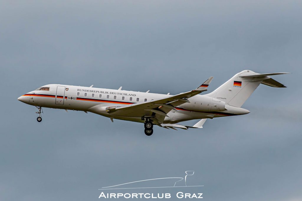 German Air Force Bombardier BD-700-1A11 Global 5000 14+02