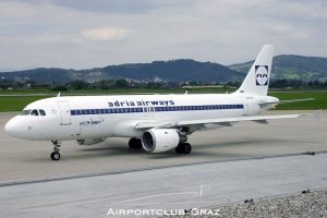 Adria Airways Airbus A320-211 S5-AAT