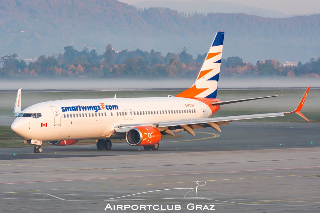 Sunwing Airlines Boeing 737-8HX C-FTOH