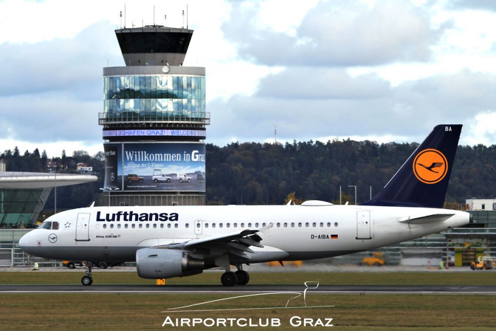 Lufthansa Airbus A319-112 D-AIBA