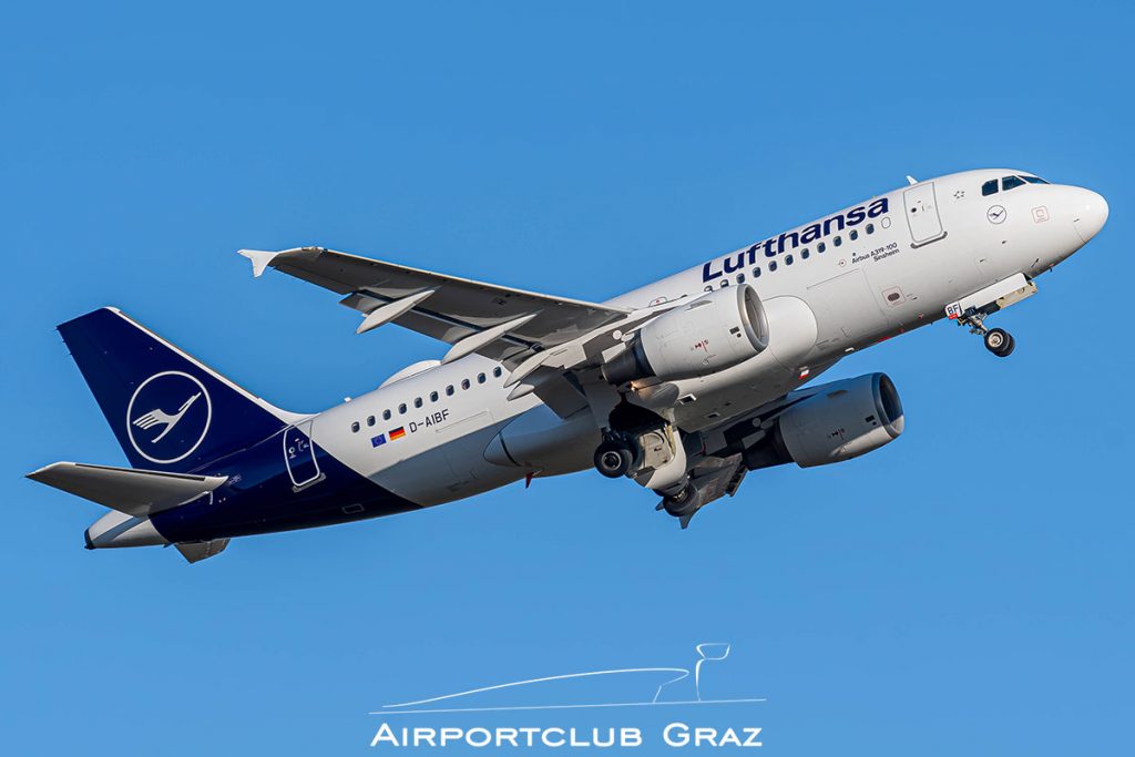 Lufthansa Airbus A319-112 D-AIBF