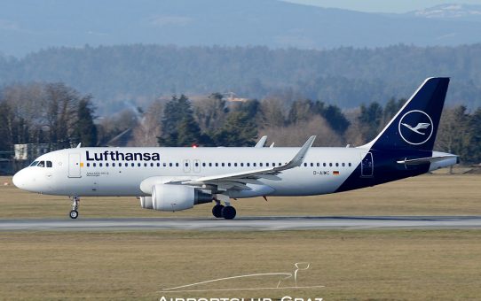 Mit Lufthansa nach Frankfurt