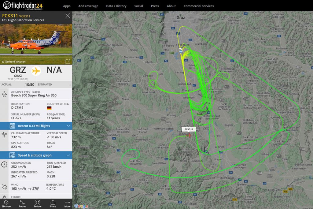 Screenshot © flightradar24.com