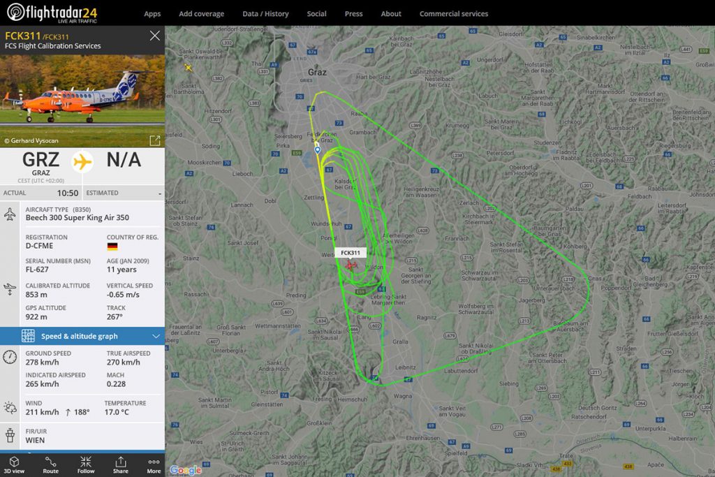 Screenshot © flightradar24.com