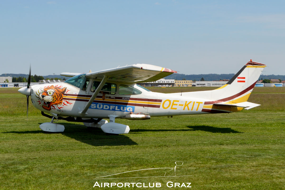 Südflug Hagelabwehr Cessna 182 OE-KIT