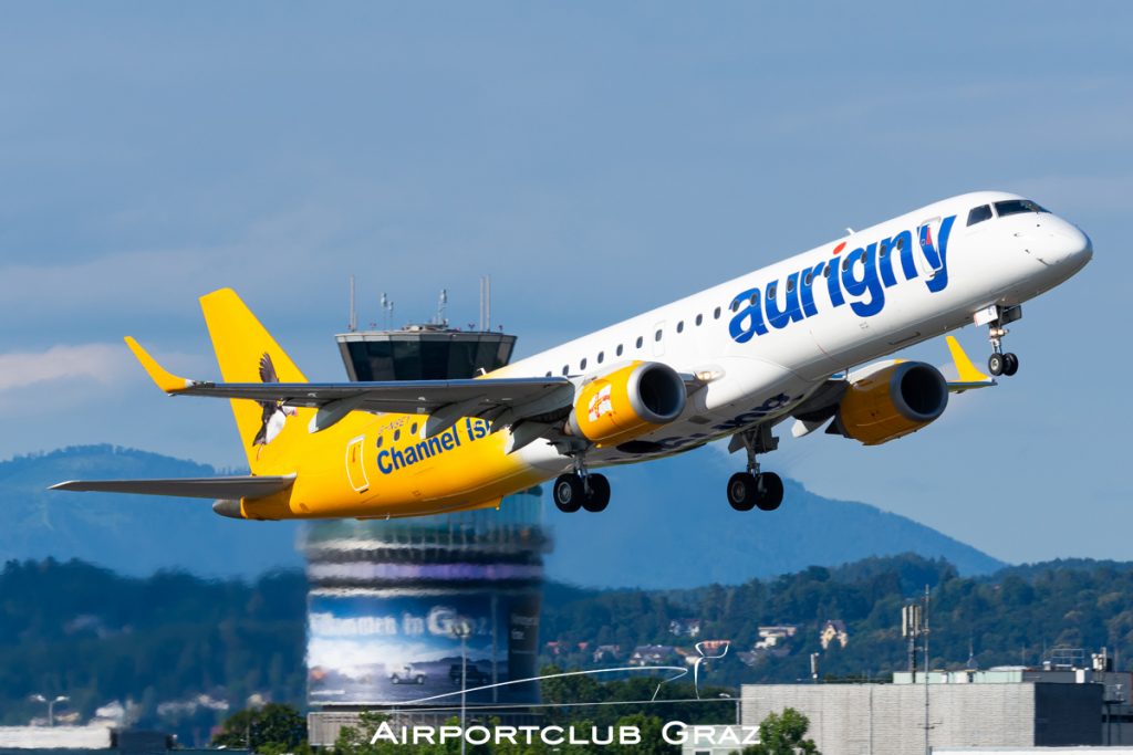 Aurigny Air Services Embraer 195 G-NSEY